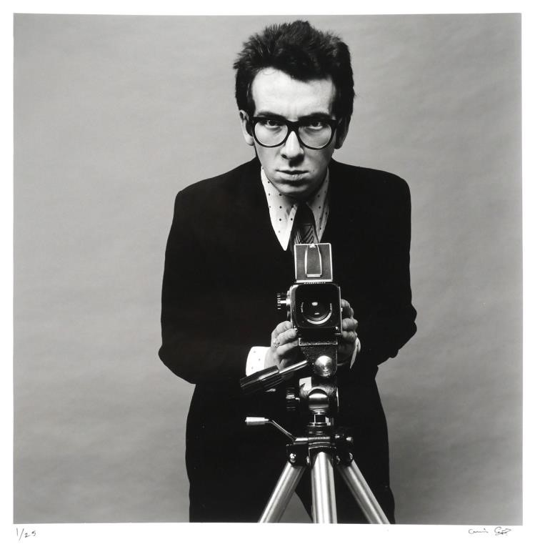 Chris Gabrin | ELVIS COSTELLO, Chris Gabrin Photograph (1978) | MutualArt