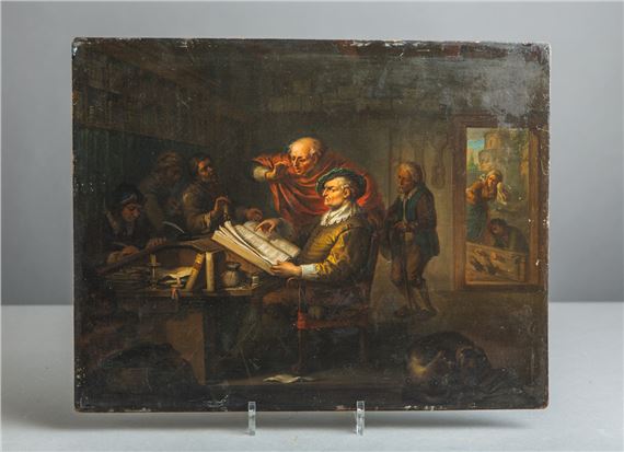 Der Buchprüfer by Johann Jakob Dorner the Elder, 1770