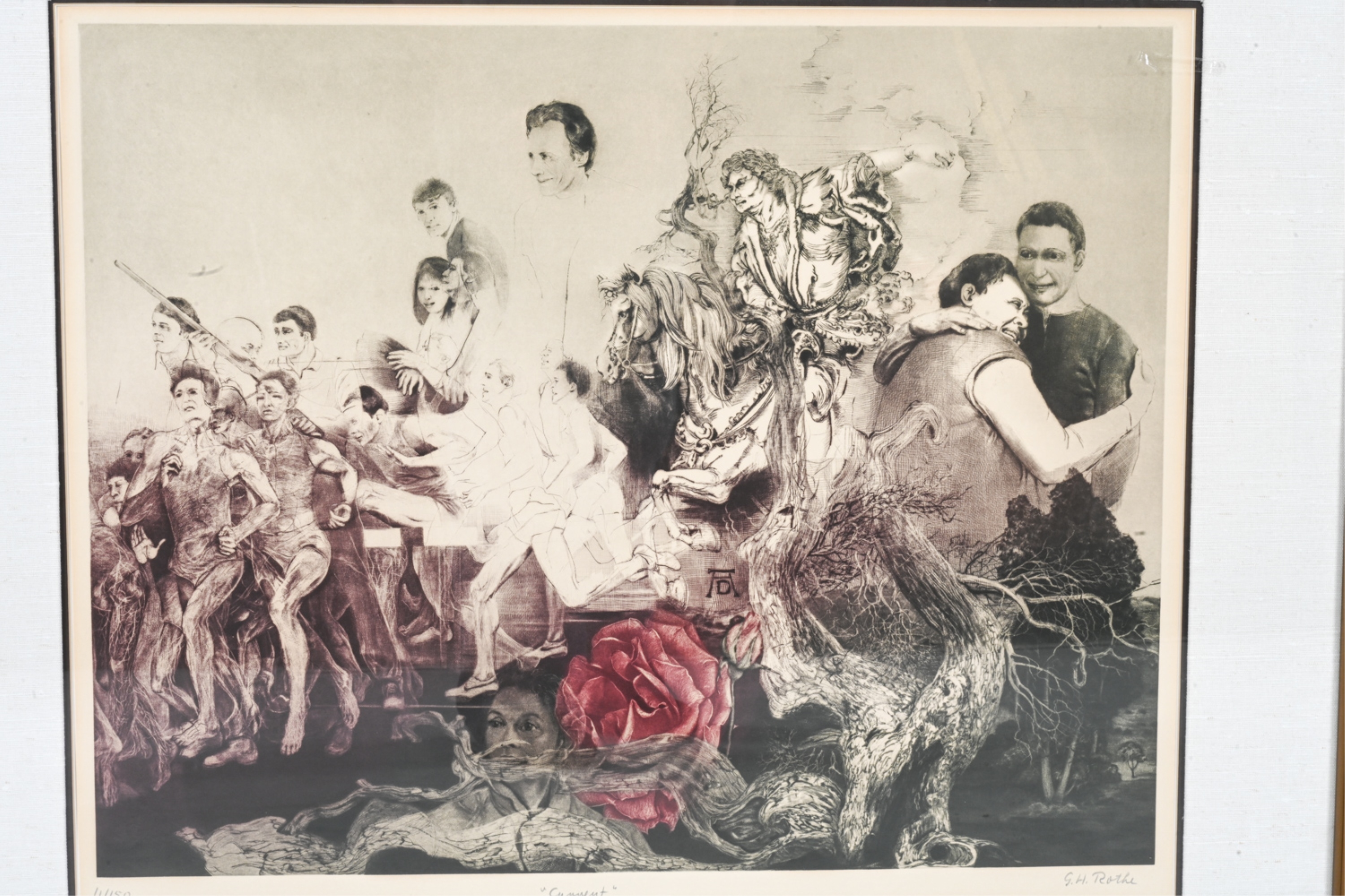 Gatja Helgart Rothe | GATJA HELGART ROTHE (1935-2007) SIGNED MEZZOTINT ...
