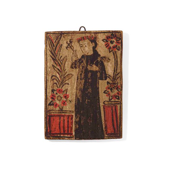 A New Mexican retablo - Antonio Molleno