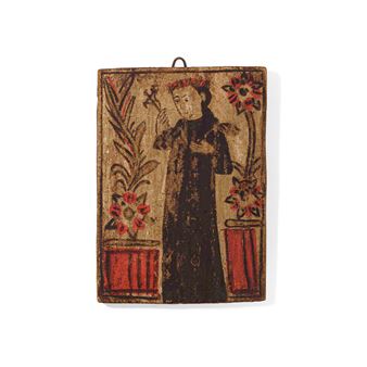 A New Mexican retablo - Antonio Molleno