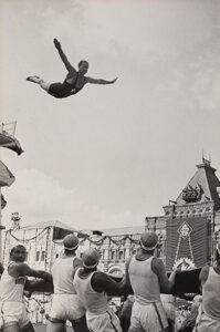 Sports Parade on Red Square by Georgi Zelma, 1939