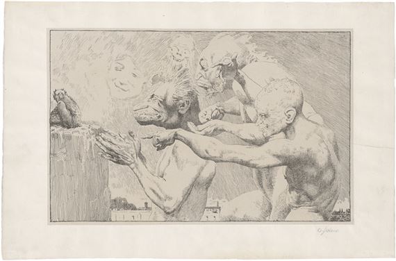 O Italien by Otto Greiner, 1915