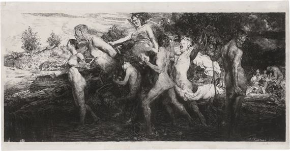 Bacchantenzug by Otto Greiner, 1892