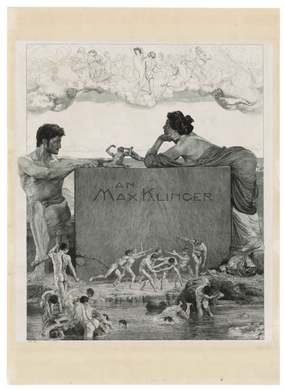 Widmung an Max Klinger