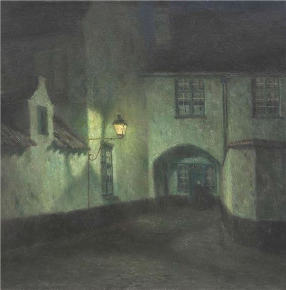 Begijnhof te Kortrijk by Emmanuel Vierin