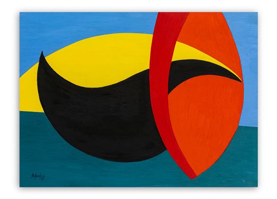 Controluce by Amintore Fanfani, 1976