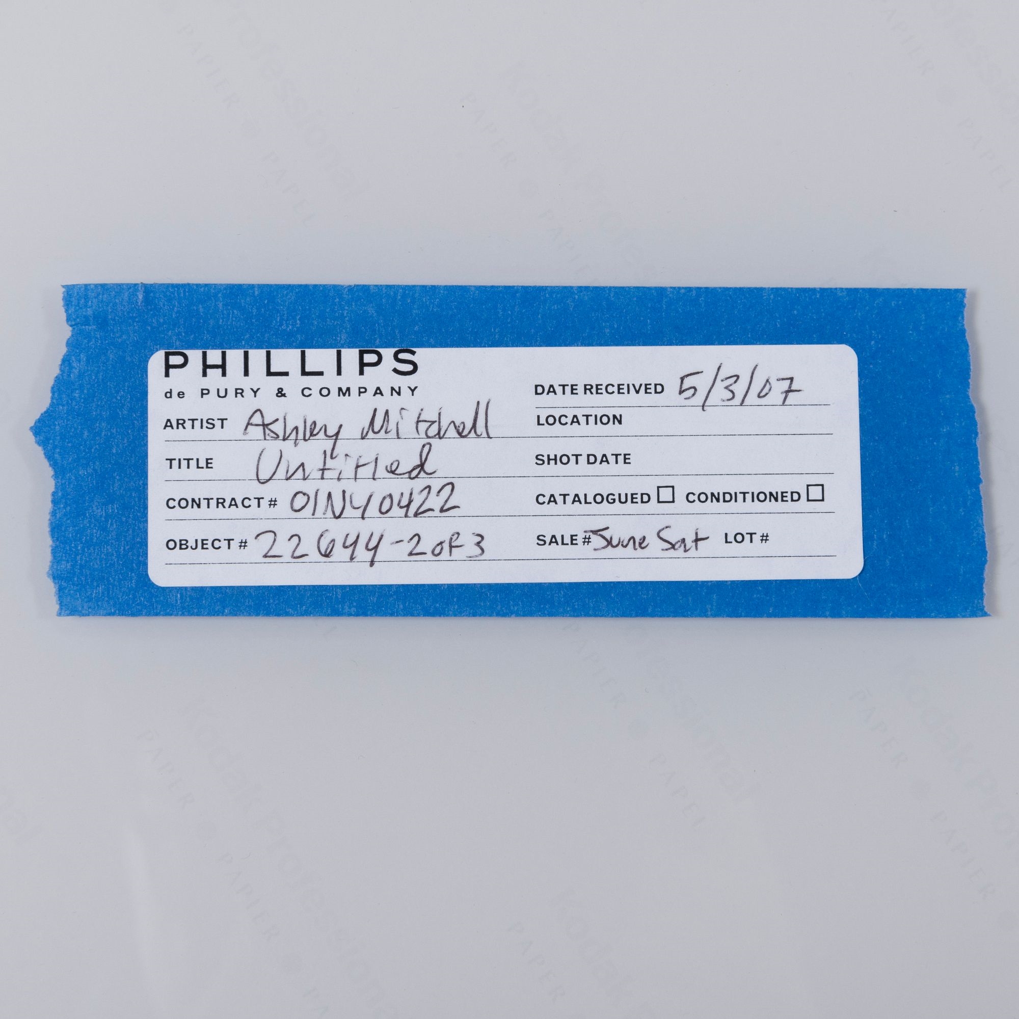 Artwork by Ashley Mitchell, Untitled, Made of Chromogenic prints mounted on Plexiglas