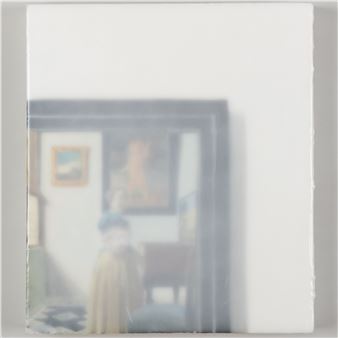 Woman Standing at her Virginal; and After Vermeer (Woman with a Lute - Tanja Rector