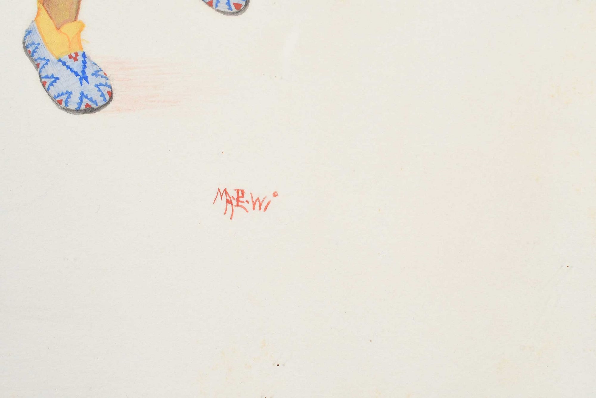 Velino Shije Herrera | Three Paintings of Pueblo Ceremonial Dancers ...