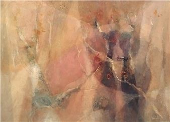 Abstraktní kompozice - Václav Vozáb