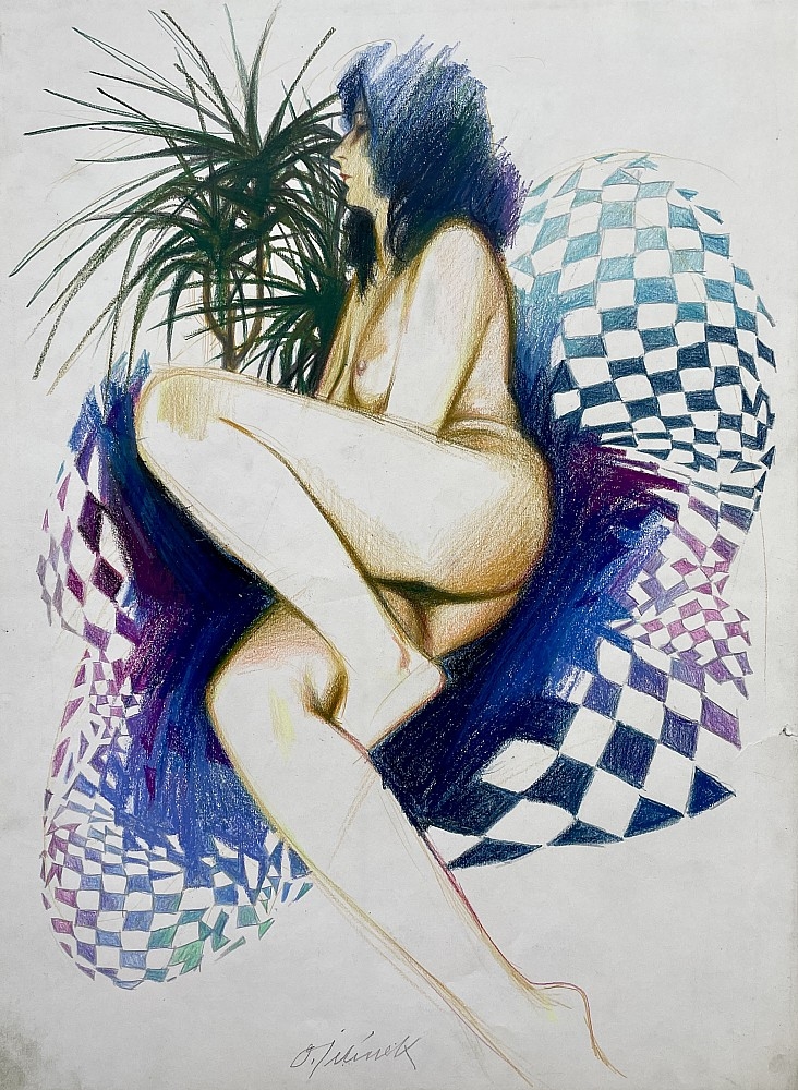 Artwork by Oldřich Jelínek, Nadja