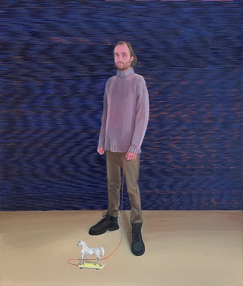 Artwork by Antonín Sondej, T.K, Made of oil on canvas