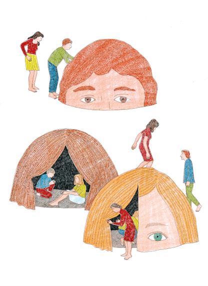 Marion Fayolle: Tenir tête - Centre Pompidou Paris