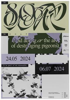 it is part of an ensemble: Soap: Bad Acting Or The Art Of Destringing Pigeons - Billytown