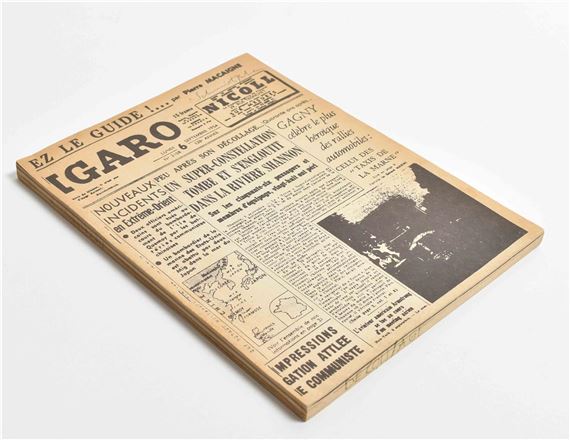 Dé-coll/age No.6, Bulletin der Fluxus und Happening Avantgarde, July 1967 by Wolf Vostell, 1967