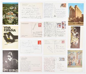 Rudi Fuchs archive, letters and postcards from the 1980s - Rudi Fuchs