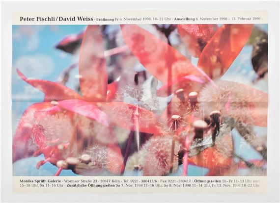 Peter Fischli | Peter Fischli & David Weiss, poster invites from