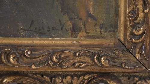 Artwork by Lluïsa Vidal, PORTRAIT OF A GIRL, Made of Oil on canvas