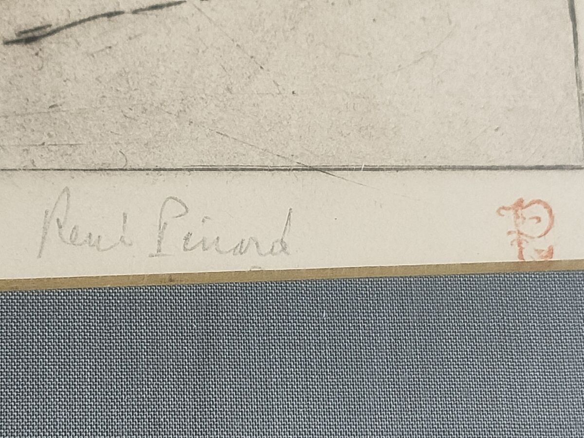 Artwork by René Pinard, Le pont de la poissonnerie, Made of Engraving