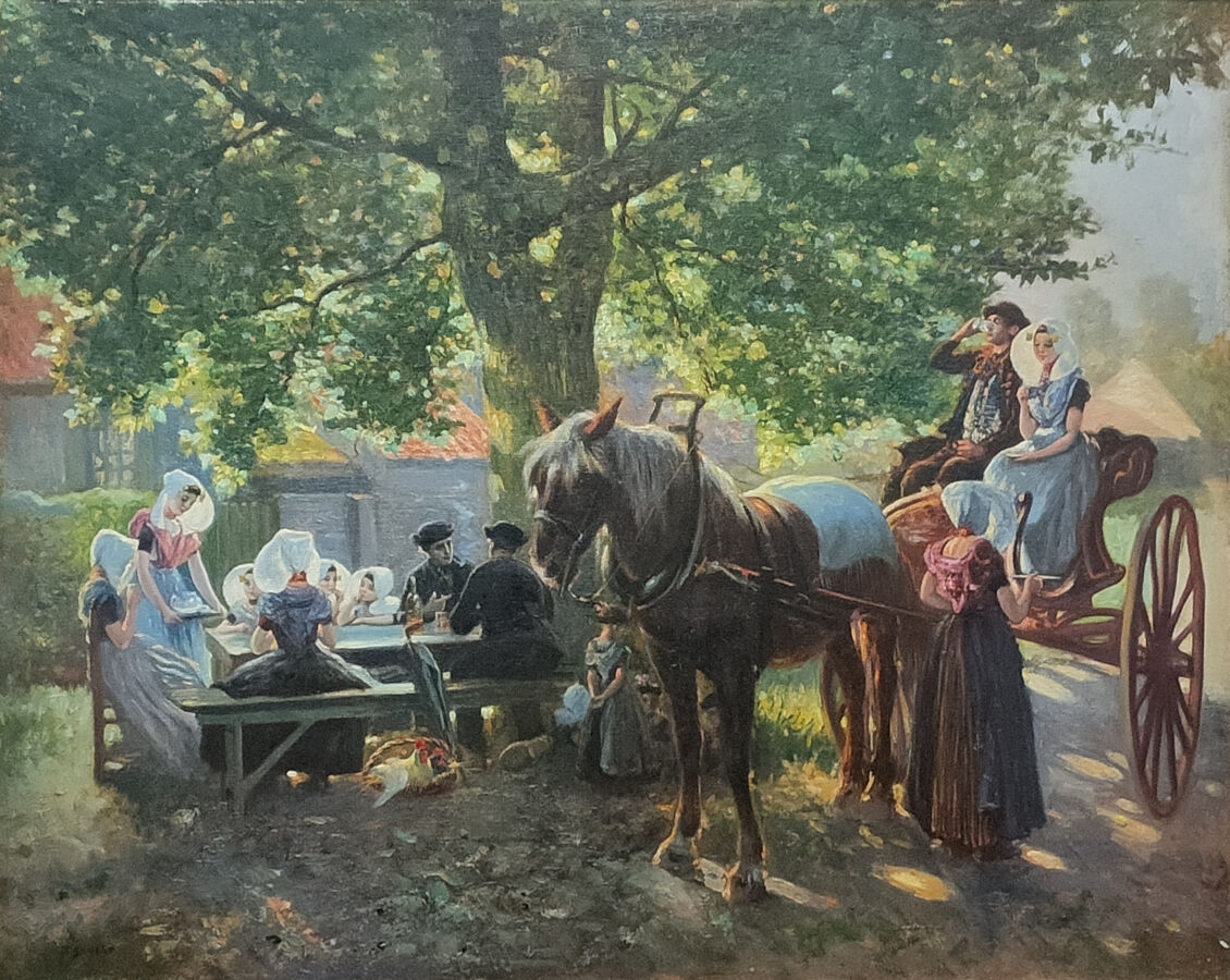 Max Silbert | Halte à l'auberge | MutualArt