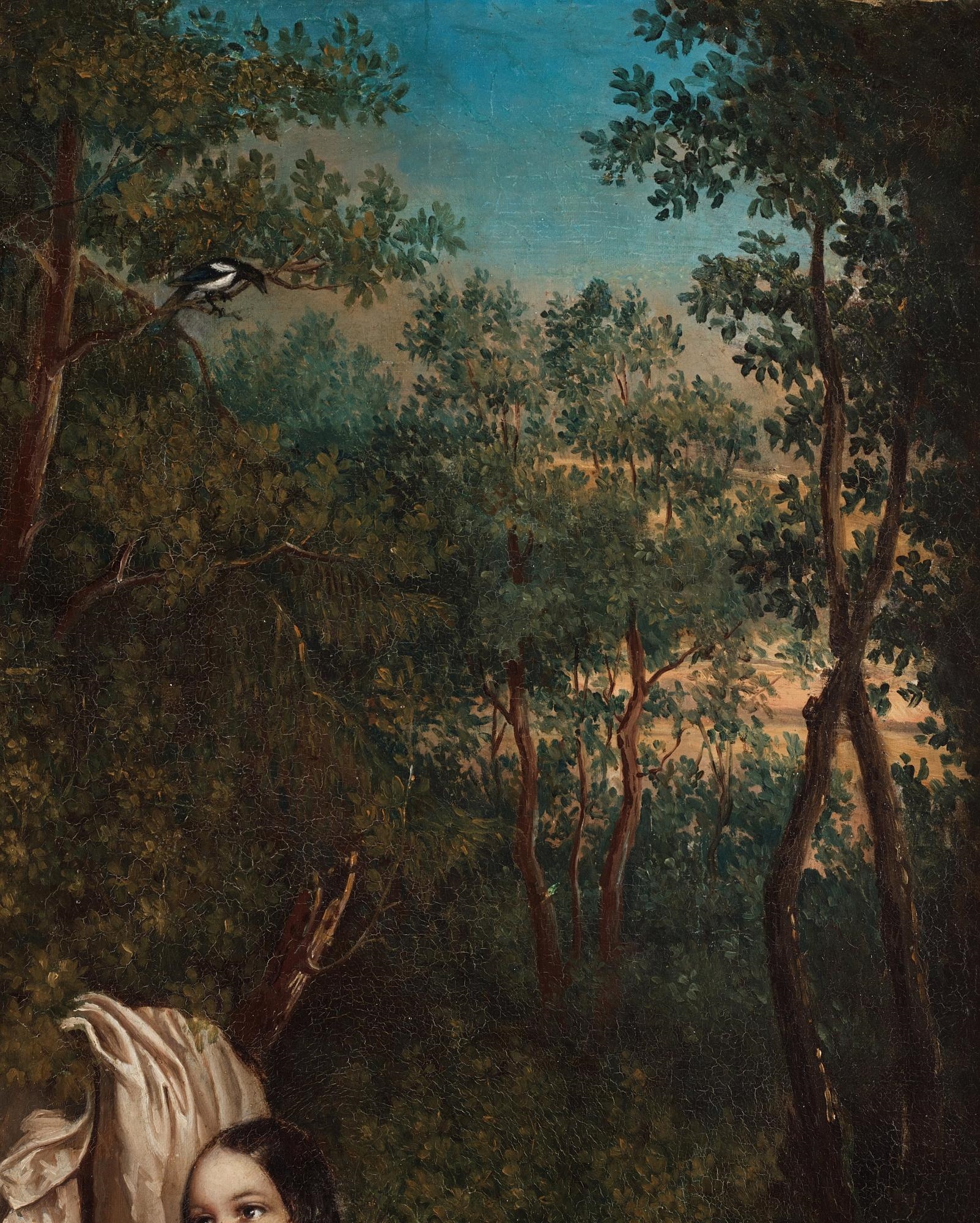 Artwork by Kilian Zoll, "Badande kvinnor" (Susanna and the Elders), Made of Canvas