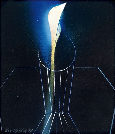 UNTITLED by Ján Kudlička, dated 91