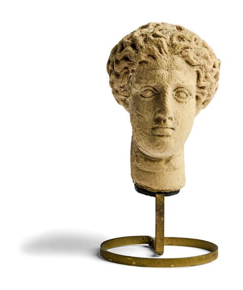 Greek School | A Greek Terracotta Female Head | MutualArt