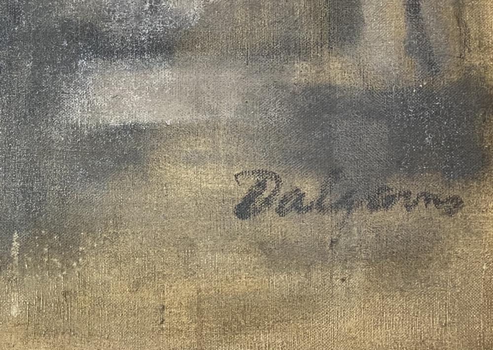 Artwork by Roy Dalgarno, The Lovers, Made of Oil on canvas