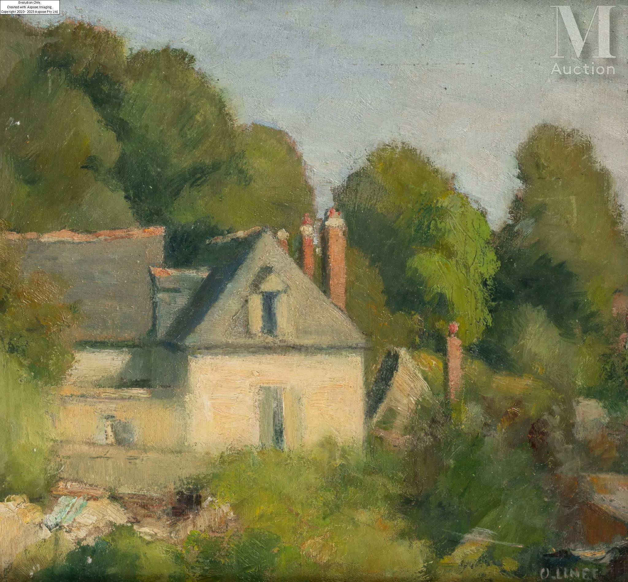 Octave Linet | Maisons à Rochecorbon | MutualArt