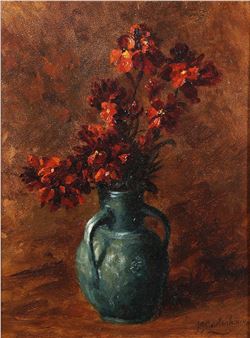 Bloemstilleven - Johan Georg Gerstenhauer