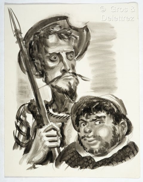 Albert Decaris | AN ORIGINAL DRAWING BY DECARIS DECARIS (Albert ...