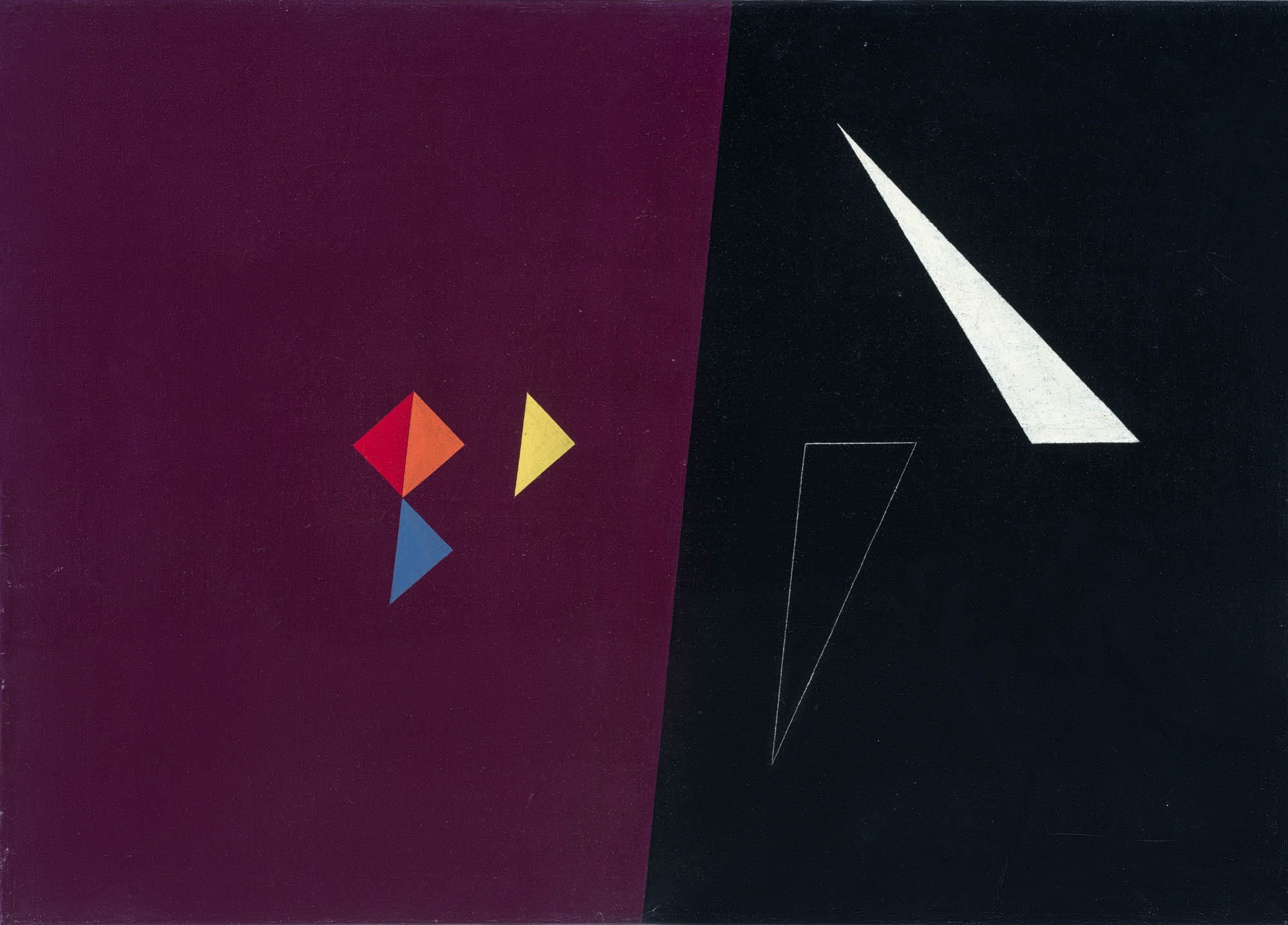 Artwork by Friedrich Vordemberge-Gildewart, Komposition Nr. 143, 1943, Made of oil on canvas