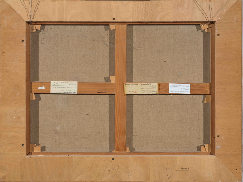 Artwork by Friedrich Vordemberge-Gildewart, Komposition Nr. 143, 1943, Made of oil on canvas