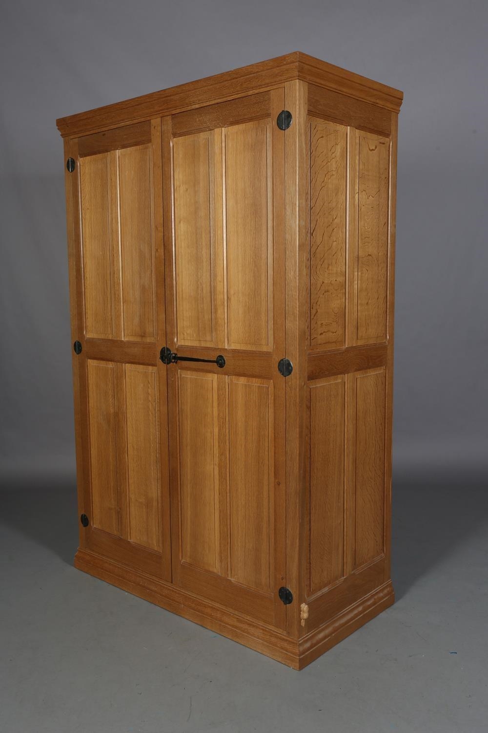 Colin Almack | COLIN ALMACK 'BEAVERMAN', an oak two door wardrobe ...