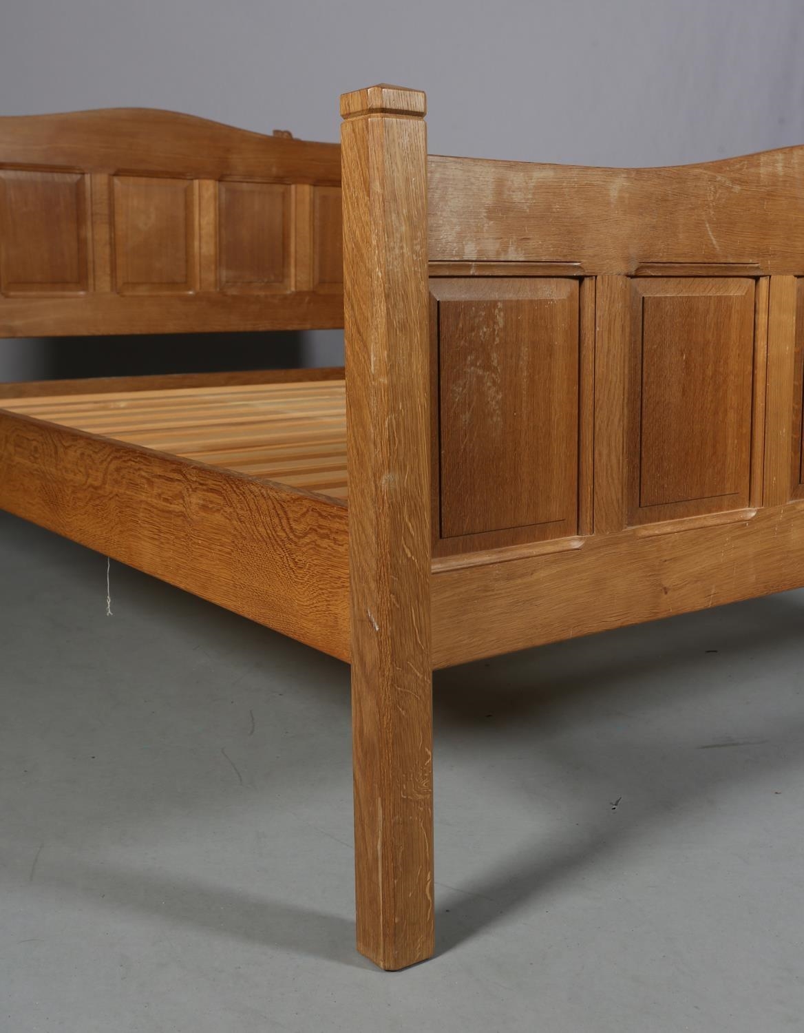 Colin Almack | COLIN ALMACK 'BEAVERMAN', an oak bedstead, having a five ...