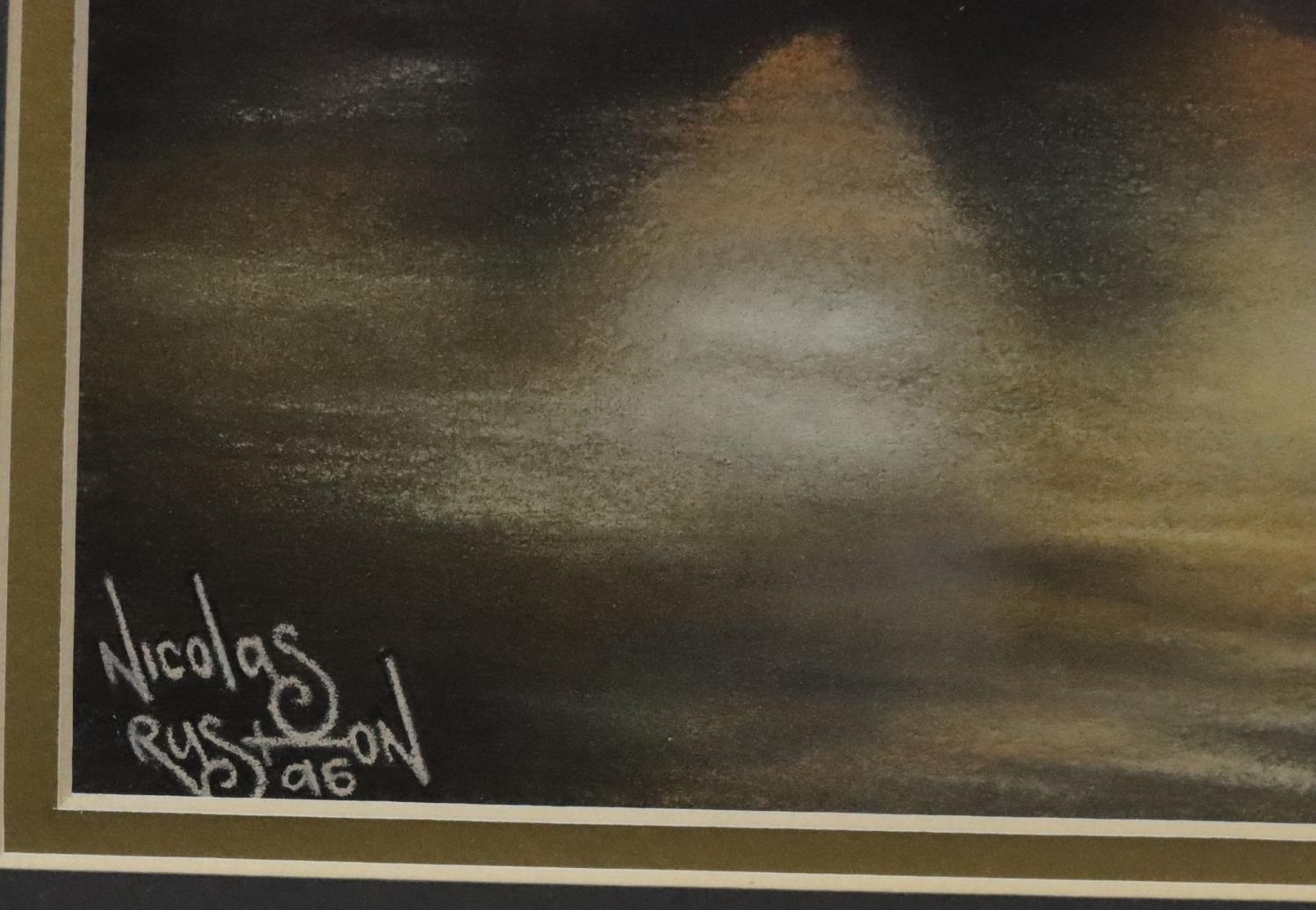 Artwork by Nicolas Ruston, Nicholas Ruston, Made of pastel