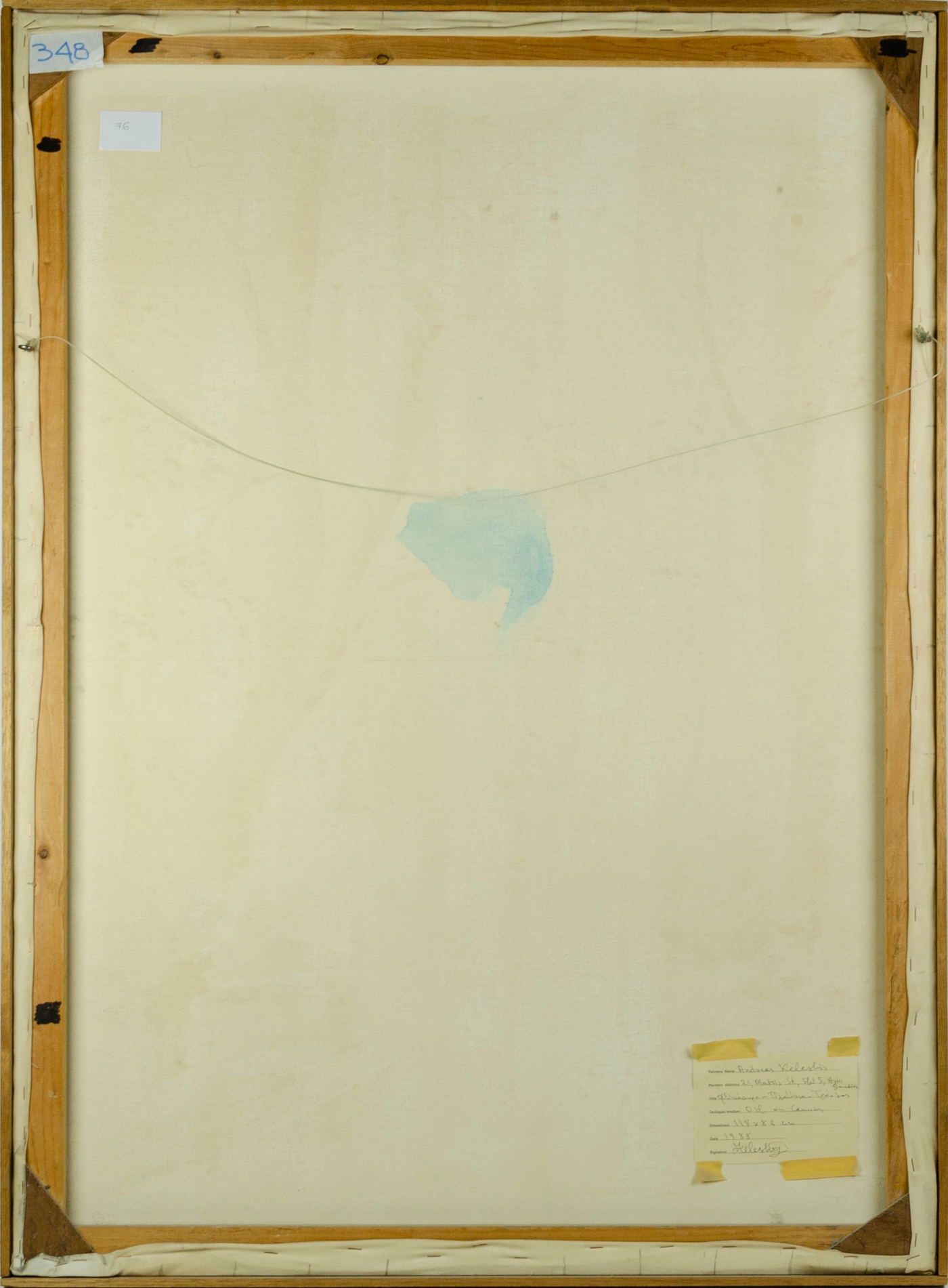 Artwork by Andreas Keleshis, Autumn-Platania-Troodos, Made of oil on canvas