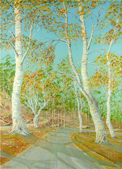 Autumn-Platania-Troodos by Andreas Keleshis, 1988