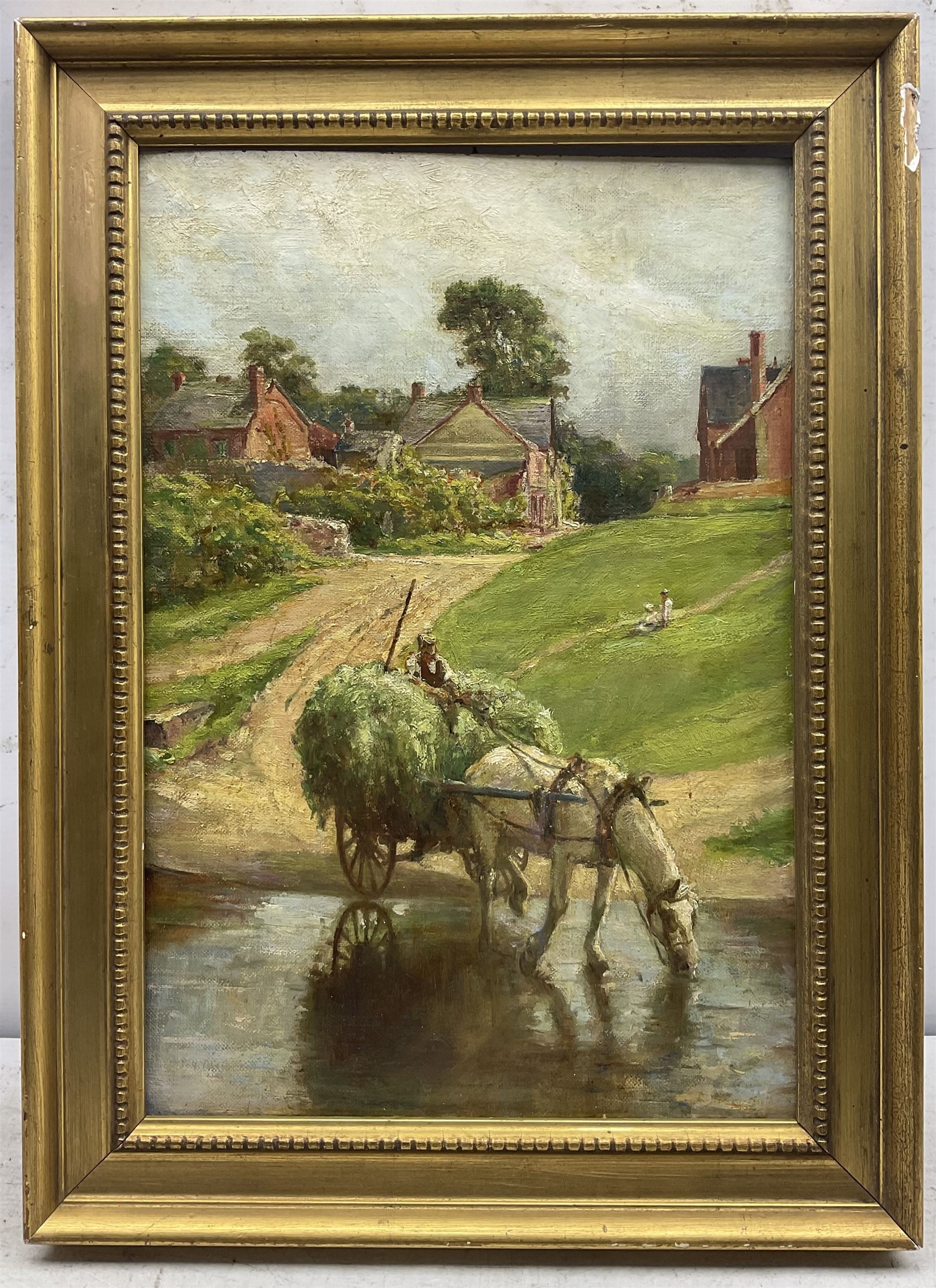 Edwin Byatt | Hauling the Waggon in Summer | MutualArt