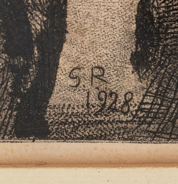 Georges Rouault | Georges Rouault The Infamous Politician Etching (1928 ...