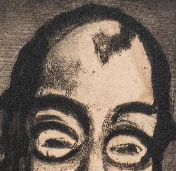 Georges Rouault | Georges Rouault The Infamous Politician Etching (1928 ...