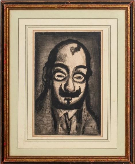 Georges Rouault | Georges Rouault The Infamous Politician Etching (1928 ...