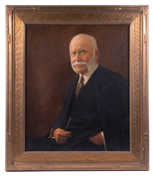 Portrait of Joshua Levering (1845-1935) - Elise W. Bacharach