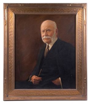 Portrait of Joshua Levering (1845-1935) - Elise W. Bacharach