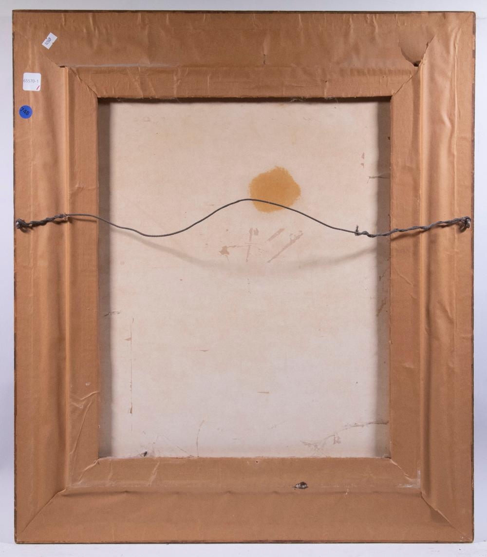 Artwork by Elise W. Bacharach, Portrait of Joshua Levering (1845-1935), Made of oil on canvasboard