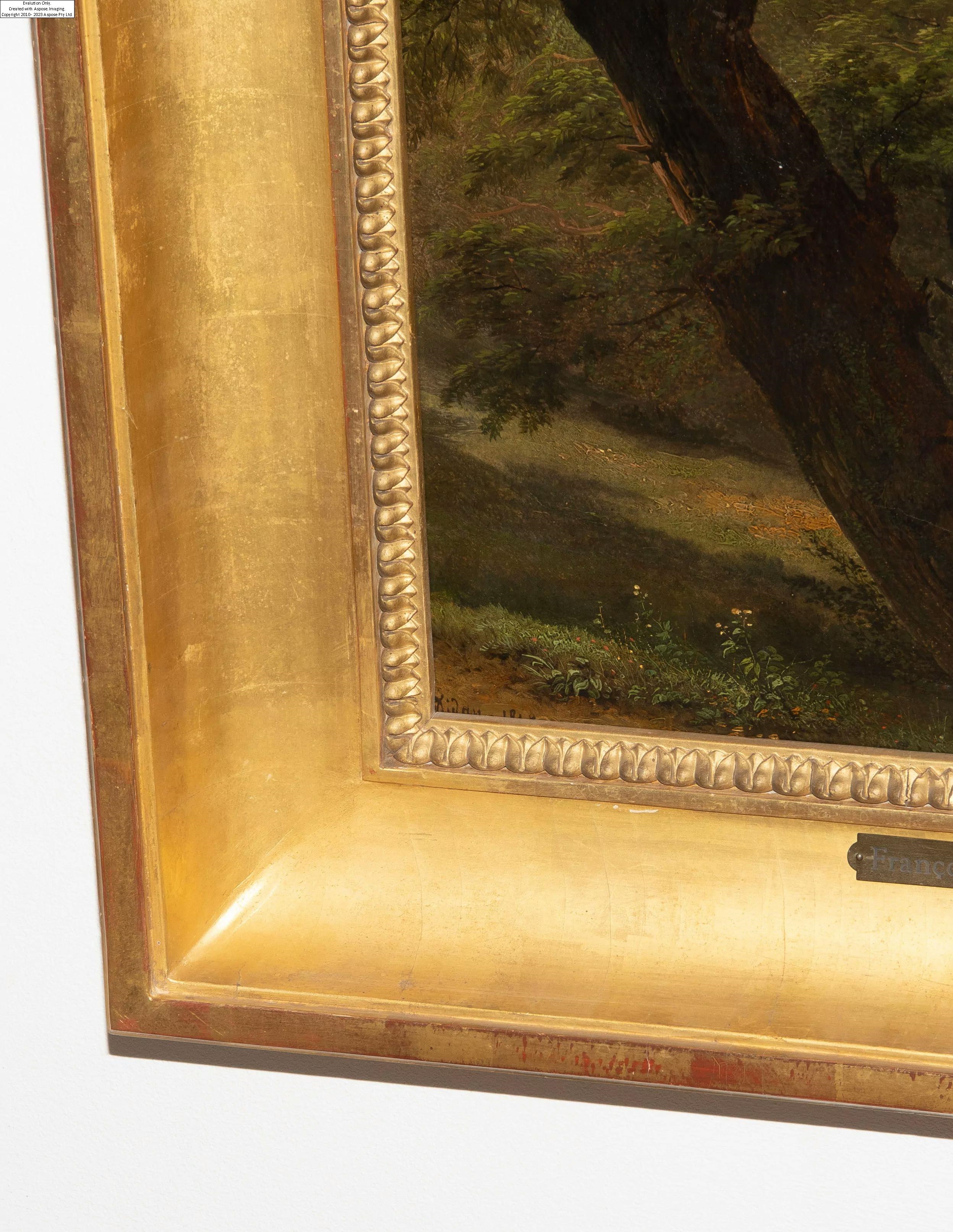 François Diday | Etude de châtaigniers (1802 - 1877) | MutualArt