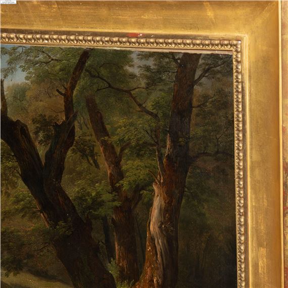 François Diday | Etude de châtaigniers (1802 - 1877) | MutualArt