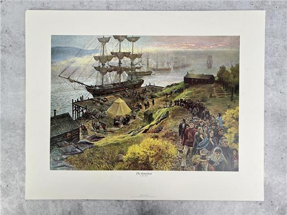 John Falter | Lot of 20 John Falter The Famished Prints | MutualArt