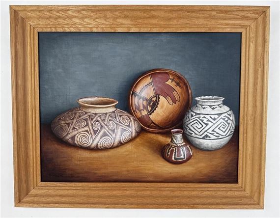 Francis H. Harlow Oil on Board Painting - Francis H. Harlow